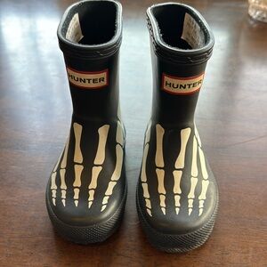 Toddler Hunter boots - skeleton